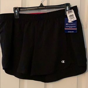 Black champion shorts